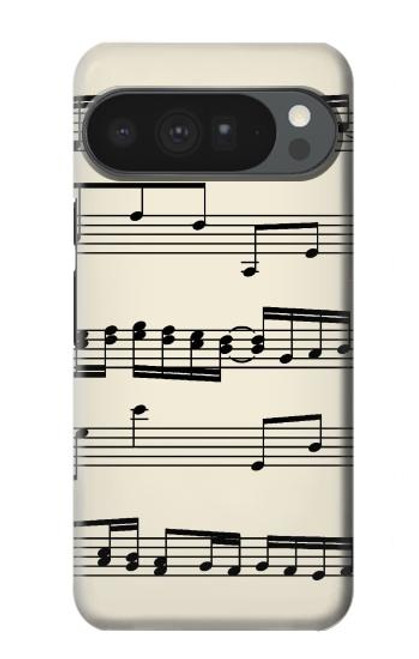 S3082 Music Sheet Hülle Schutzhülle Taschen für Google Pixel 10 Pro XL