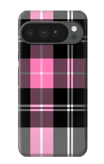 S3091 Pink Plaid Pattern Hülle Schutzhülle Taschen für Google Pixel 10 Pro XL