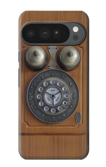 S3146 Antique Wall Retro Dial Phone Hülle Schutzhülle Taschen für Google Pixel 10 Pro XL