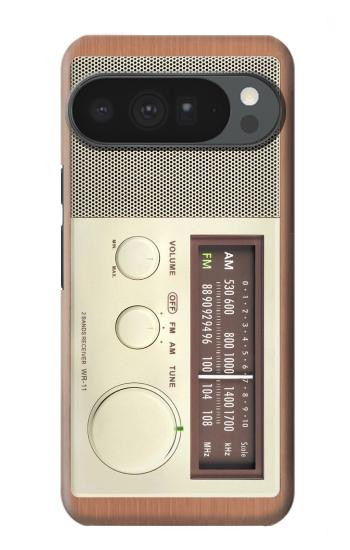 S3165 FM AM Wooden Receiver Graphic Hülle Schutzhülle Taschen für Google Pixel 10 Pro XL