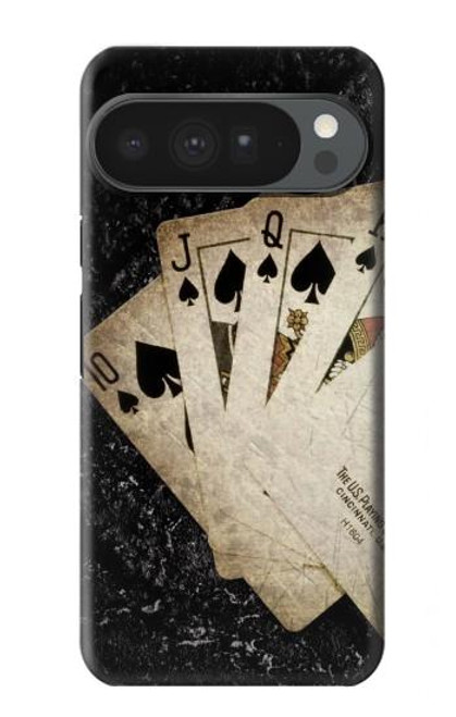 S3231 Vintage Royal Straight Flush Cards Hülle Schutzhülle Taschen für Google Pixel 10 Pro XL