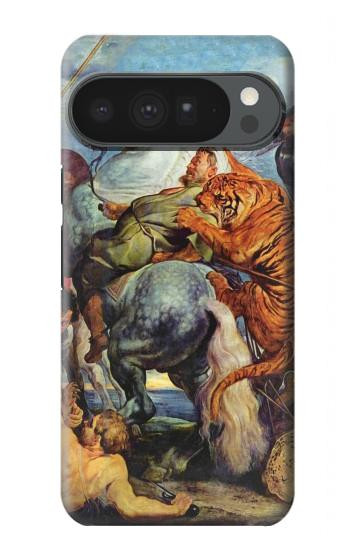 S3331 Peter Paul Rubens Tiger und Lowenjagd Hülle Schutzhülle Taschen für Google Pixel 10 Pro XL