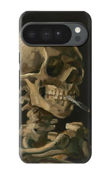 S3358 Vincent Van Gogh Skeleton Cigarette Hülle Schutzhülle Taschen für Google Pixel 10 Pro XL