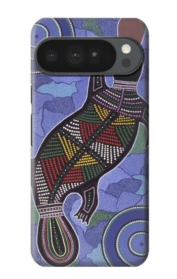 S3387 Platypus Australian Aboriginal Art Hülle Schutzhülle Taschen für Google Pixel 10 Pro XL