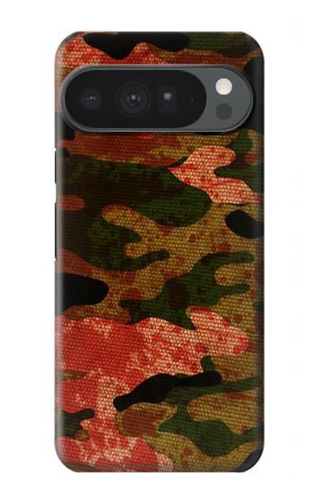 S3393 Camouflage Blood Splatter Hülle Schutzhülle Taschen für Google Pixel 10 Pro XL