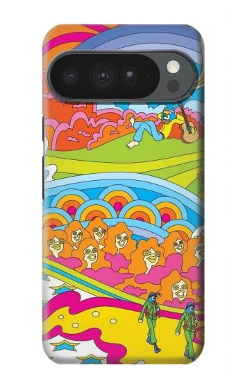 S3407 Hippie Art Hülle Schutzhülle Taschen für Google Pixel 10 Pro XL