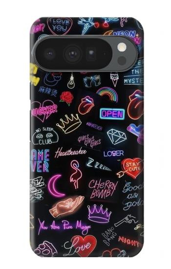 S3433 Vintage Neon Graphic Hülle Schutzhülle Taschen für Google Pixel 10 Pro XL