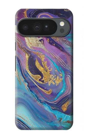 S3676 Colorful Abstract Marble Stone Hülle Schutzhülle Taschen für Google Pixel 10 Pro XL