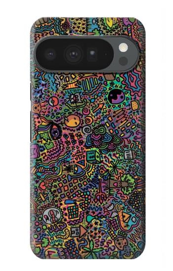 S3815 Psychedelic Art Hülle Schutzhülle Taschen für Google Pixel 10 Pro XL