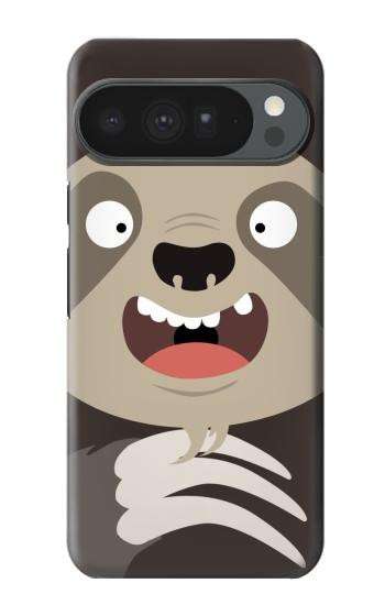 S3855 Sloth Face Cartoon Hülle Schutzhülle Taschen für Google Pixel 10 Pro XL