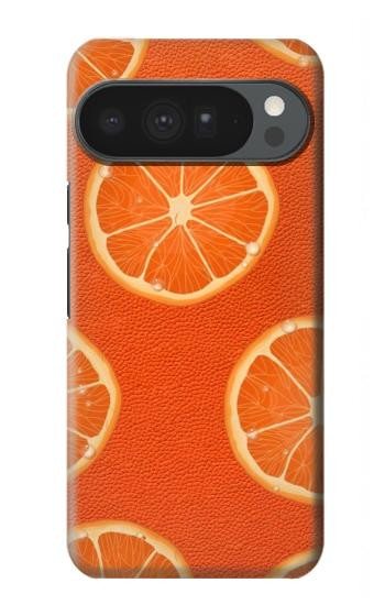 S3946 Seamless Orange Pattern Hülle Schutzhülle Taschen für Google Pixel 10 Pro XL