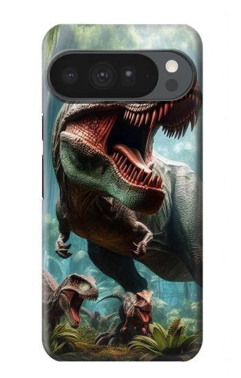 S4021 T-rex Dinosaur Jurassic Hülle Schutzhülle Taschen für Google Pixel 10 Pro XL