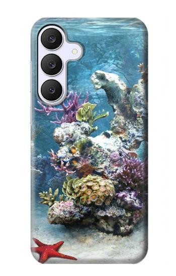 S0227 Aquarium Hülle Schutzhülle Taschen für Samsung Galaxy S25 FE