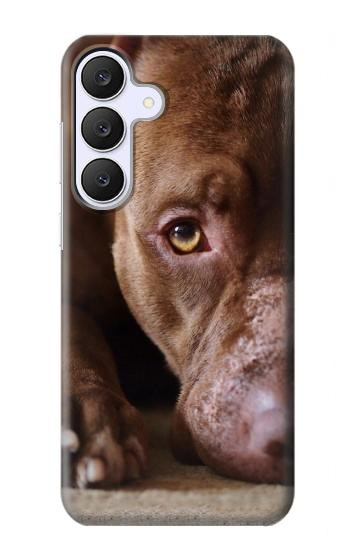 S0519 PitBull Face Hülle Schutzhülle Taschen für Samsung Galaxy S25 FE