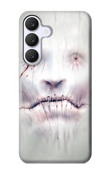 S0884 Horror Face Hülle Schutzhülle Taschen für Samsung Galaxy S25 FE, S26 FE