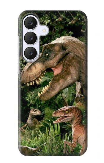 S1452 Trex Raptor Dinosaur Hülle Schutzhülle Taschen für Samsung Galaxy S25 FE, S26 FE