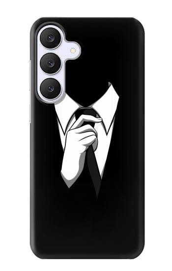 S1591 Anonymous Man in Black Suit Hülle Schutzhülle Taschen für Samsung Galaxy S25 FE