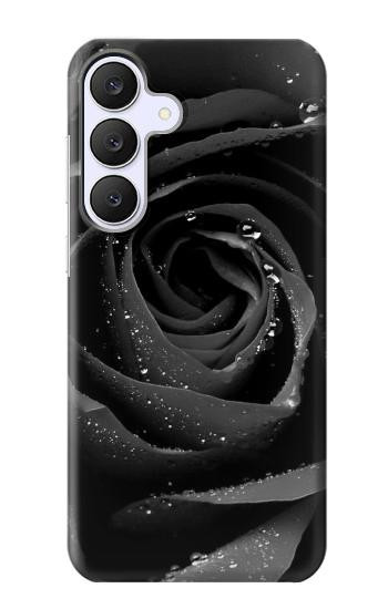 S1598 Black Rose Hülle Schutzhülle Taschen für Samsung Galaxy S25 FE, S26 FE