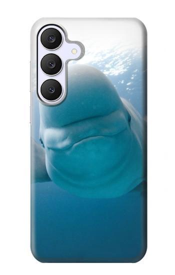 S1801 Beluga Whale Smile Whale Hülle Schutzhülle Taschen für Samsung Galaxy S25 FE