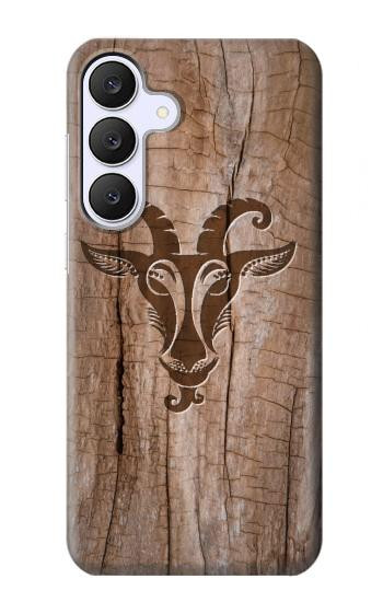 S2183 Goat Wood Graphic Printed Hülle Schutzhülle Taschen für Samsung Galaxy S25 FE