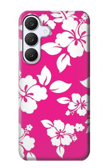 S2246 Hawaiian Hibiscus Pink Pattern Hülle Schutzhülle Taschen für Samsung Galaxy S25 FE, S26 FE
