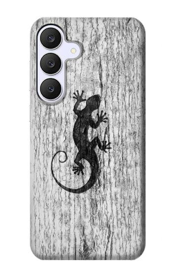 S2446 Gecko Wood Graphic Printed Hülle Schutzhülle Taschen für Samsung Galaxy S25 FE, S26 FE