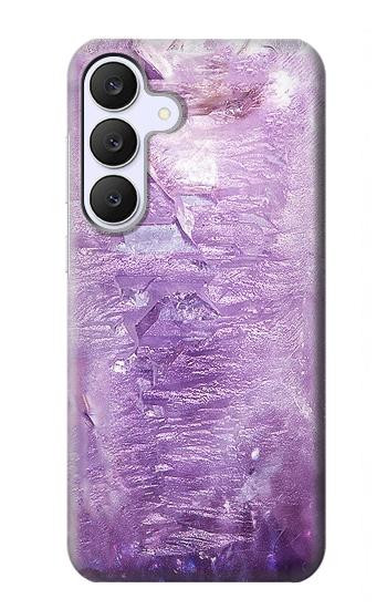 S2690 Amethyst Crystals Graphic Printed Hülle Schutzhülle Taschen für Samsung Galaxy S25 FE