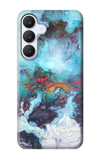 S2724 White Dragon Pool Lui Haisu Hülle Schutzhülle Taschen für Samsung Galaxy S25 FE, S26 FE