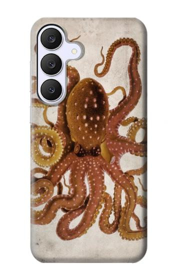 S2801 Vintage Octopus Hülle Schutzhülle Taschen für Samsung Galaxy S25 FE