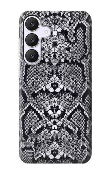 S2855 White Rattle Snake Skin Graphic Printed Hülle Schutzhülle Taschen für Samsung Galaxy S25 FE
