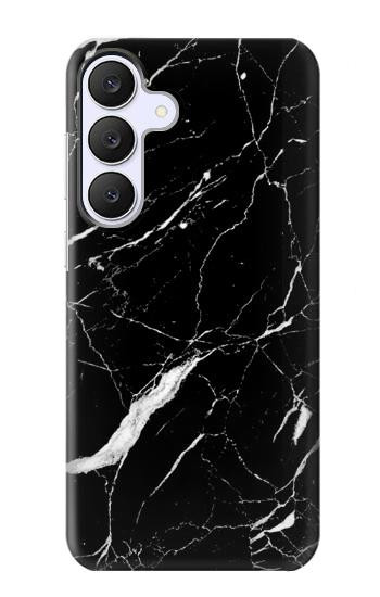 S2895 Black Marble Graphic Printed Hülle Schutzhülle Taschen für Samsung Galaxy S25 FE