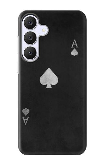 S3152 Black Ace of Spade Hülle Schutzhülle Taschen für Samsung Galaxy S25 FE, S26 FE