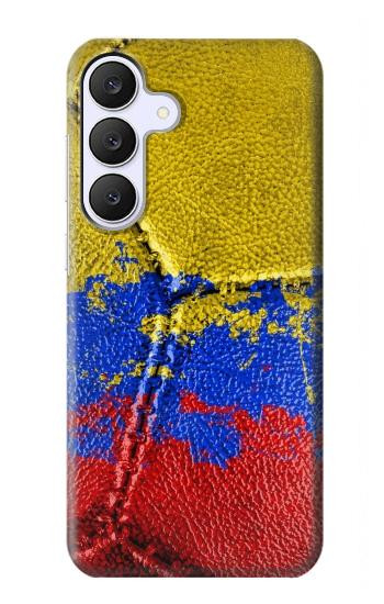 S3306 Colombia Flag Vintage Football Graphic Hülle Schutzhülle Taschen für Samsung Galaxy S25 FE