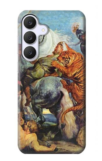 S3331 Peter Paul Rubens Tiger und Lowenjagd Hülle Schutzhülle Taschen für Samsung Galaxy S25 FE
