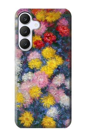 S3342 Claude Monet Chrysanthemums Hülle Schutzhülle Taschen für Samsung Galaxy S25 FE, S26 FE