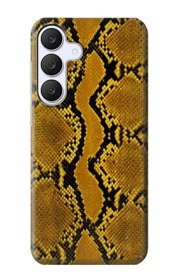 S3365 Yellow Python Skin Graphic Print Hülle Schutzhülle Taschen für Samsung Galaxy S25 FE