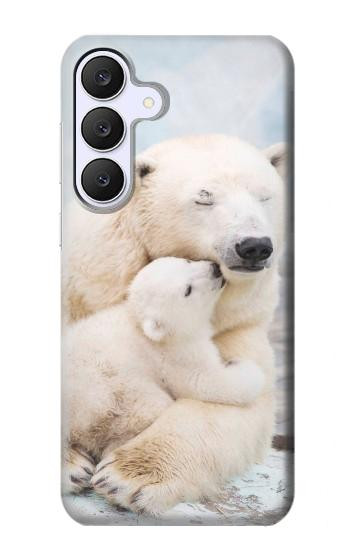 S3373 Polar Bear Hug Family Hülle Schutzhülle Taschen für Samsung Galaxy S25 FE, S26 FE