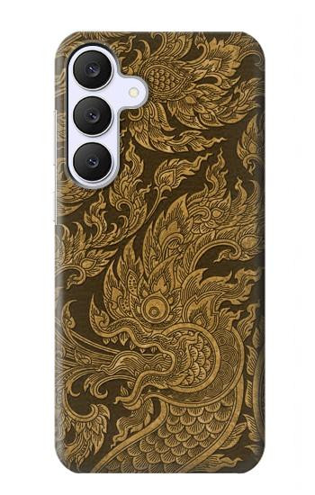 S3382 Thai Art Naga Hülle Schutzhülle Taschen für Samsung Galaxy S25 FE