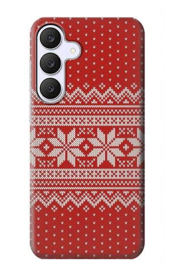 S3384 Winter Seamless Knitting Pattern Hülle Schutzhülle Taschen für Samsung Galaxy S25 FE, S26 FE