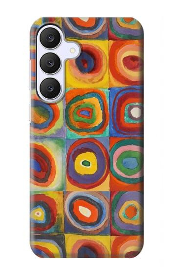 S3409 Squares Concentric Circles Hülle Schutzhülle Taschen für Samsung Galaxy S25 FE