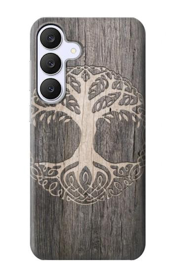 S3591 Viking Tree of Life Symbol Hülle Schutzhülle Taschen für Samsung Galaxy S25 FE