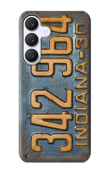 S3750 Vintage Vehicle Registration Plate Hülle Schutzhülle Taschen für Samsung Galaxy S25 FE, S26 FE