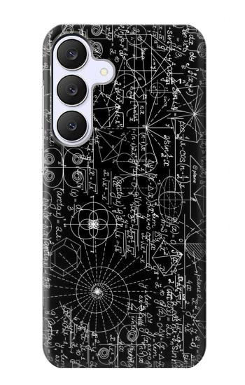 S3808 Mathematics Blackboard Hülle Schutzhülle Taschen für Samsung Galaxy S25 FE