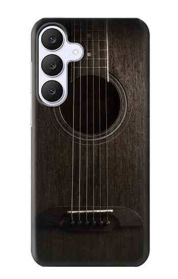 S3834 Old Woods Black Guitar Hülle Schutzhülle Taschen für Samsung Galaxy S25 FE
