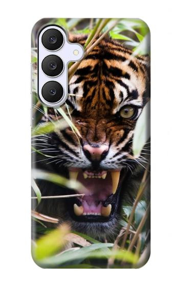 S3838 Barking Bengal Tiger Hülle Schutzhülle Taschen für Samsung Galaxy S25 FE