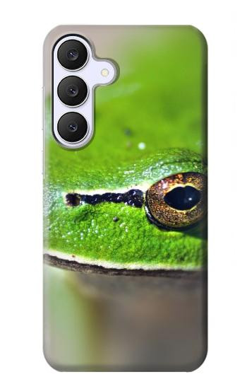 S3845 Green frog Hülle Schutzhülle Taschen für Samsung Galaxy S25 FE