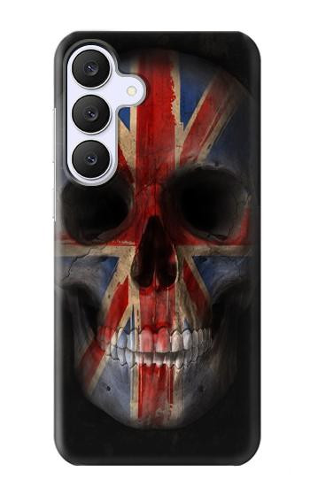 S3848 United Kingdom Flag Skull Hülle Schutzhülle Taschen für Samsung Galaxy S25 FE, S26 FE