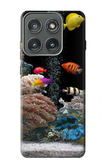 S0226 Aquarium Hülle Schutzhülle Taschen für Motorola Edge (2025)