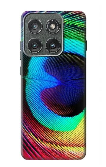 S0511 Peacock Hülle Schutzhülle Taschen für Motorola Edge (2025)