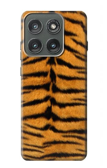 S0576 Tiger Skin Hülle Schutzhülle Taschen für Motorola Edge (2025)